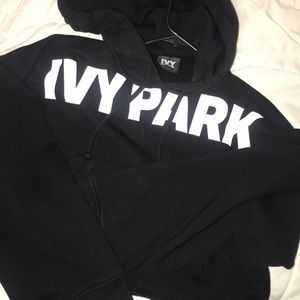 Ivy park crop hoodie